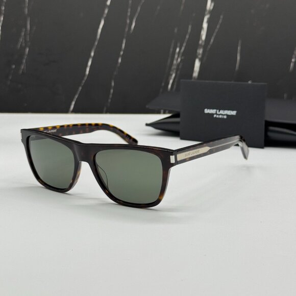 NEW SAINT LAURENT SL619 002 SUNGLASSES UNISEX HAVANA EYEWEAR SL 619 002 - Picture 1 of 10